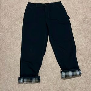 Like New - Carhartt Flannel Lined Pants.